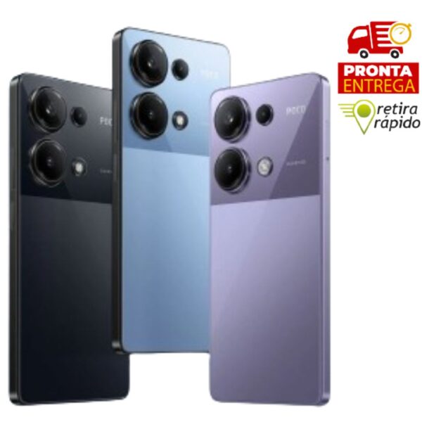 Smartphone Xiaomi poco m6 pro 5G 512GB  12GB RAM